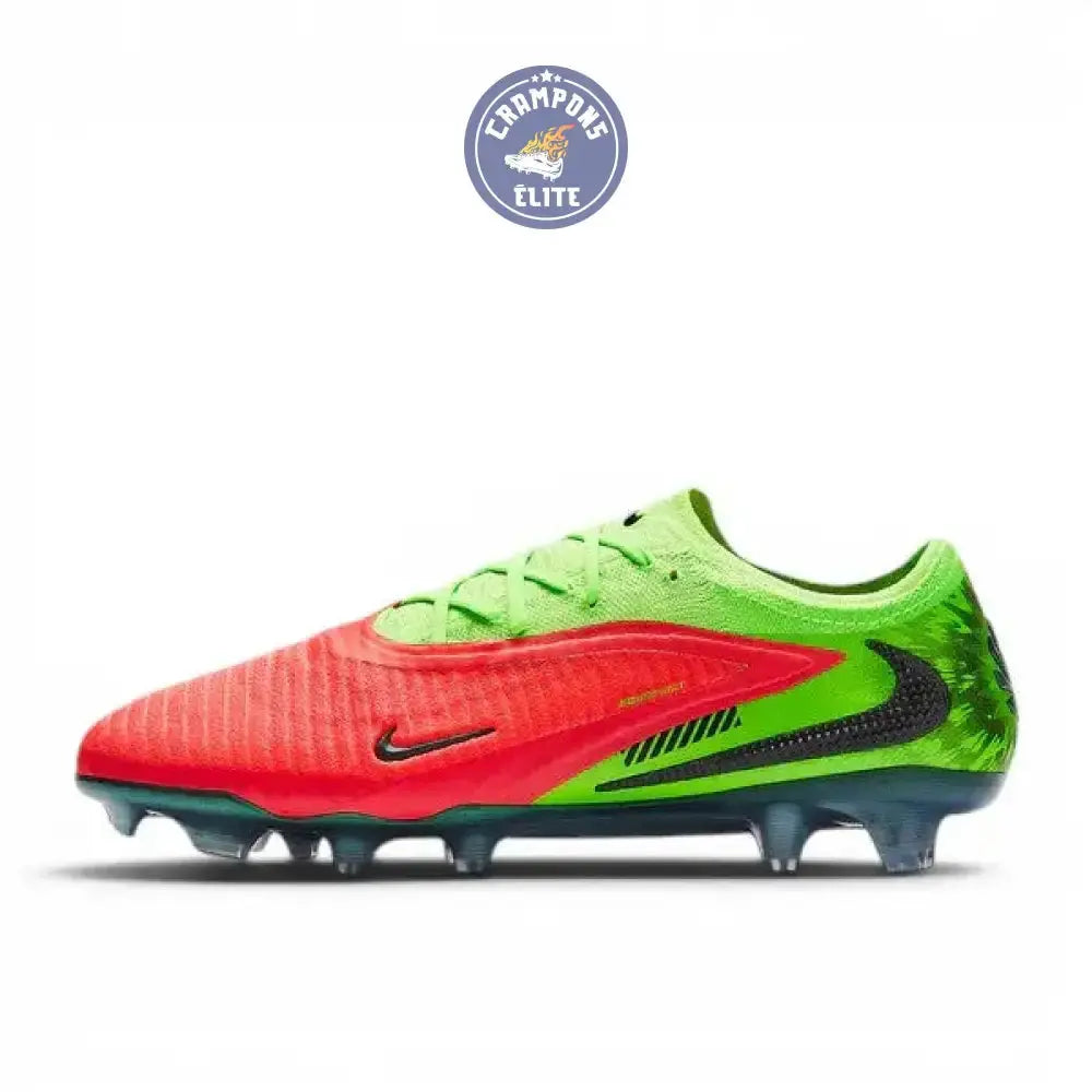 Image of Nike Phantom 6 Elite Low Cut FG Erling Haaland Personal Edition - Rose/Noir/Vert