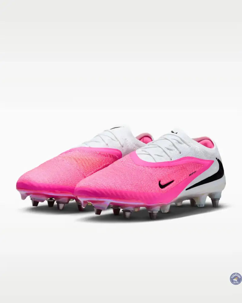 Image of Nike Phantom 6 Elite Low Cut SG - Breakout Rose/Blanc/Noir - Crampons Elite