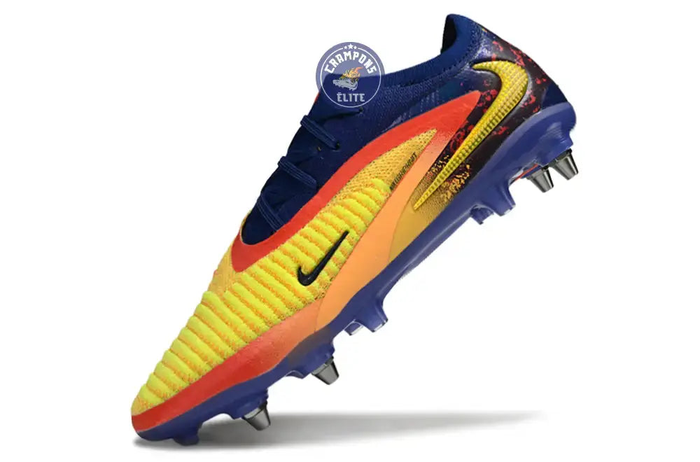 Image of Nike Phantom 6 Elite Low Cut SG Erling Haaland Personal Edition - Orange/Jaune/Bleu