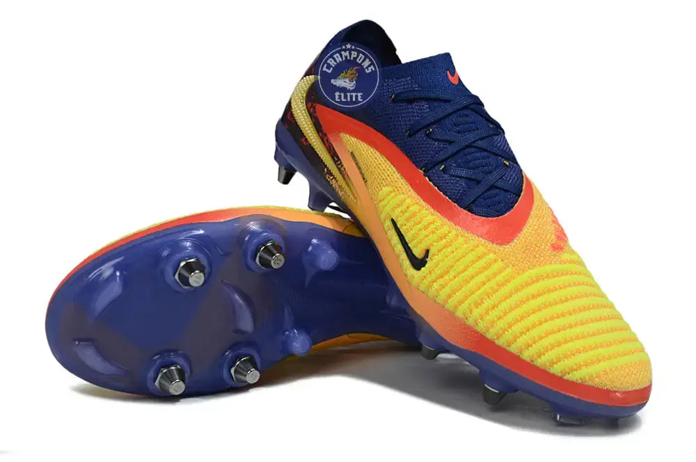 Nike Phantom 6 Elite Low Cut SG Erling Haaland Personal Edition - Orange/Jaune/Bleu