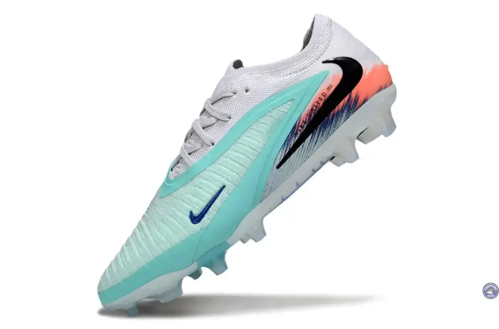 Image of PHANTOM 6 ELITE LOW CUT UNITED PACK 002 -BLANC/TURQUOISE/VIOLET