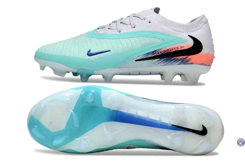 Image of PHANTOM 6 ELITE LOW CUT UNITED PACK 002 -BLANC/TURQUOISE/VIOLET
