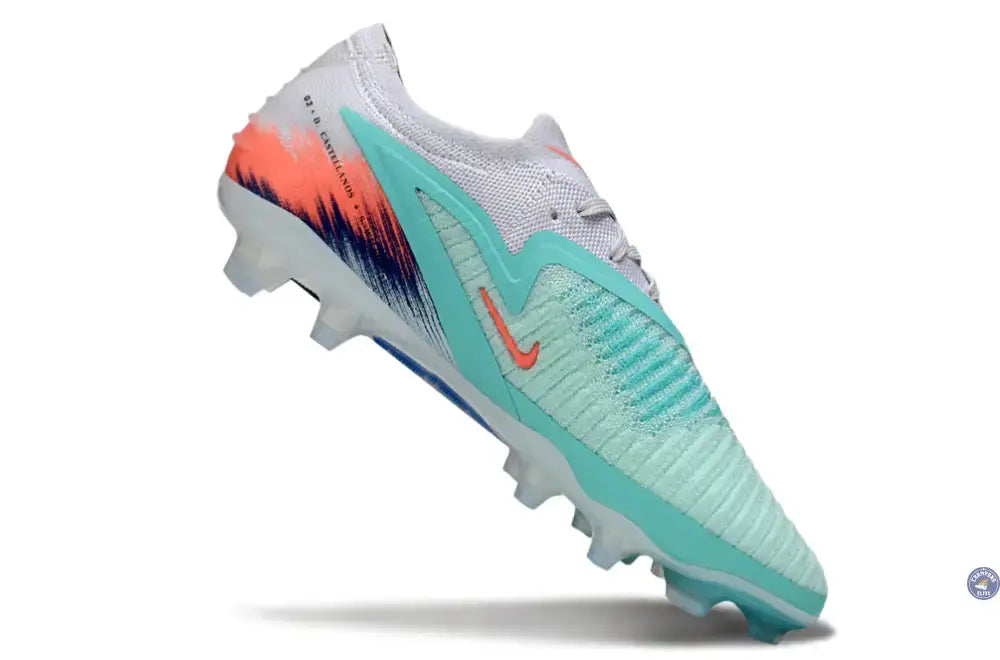 Image of PHANTOM 6 ELITE LOW CUT UNITED PACK 002 -BLANC/TURQUOISE/VIOLET