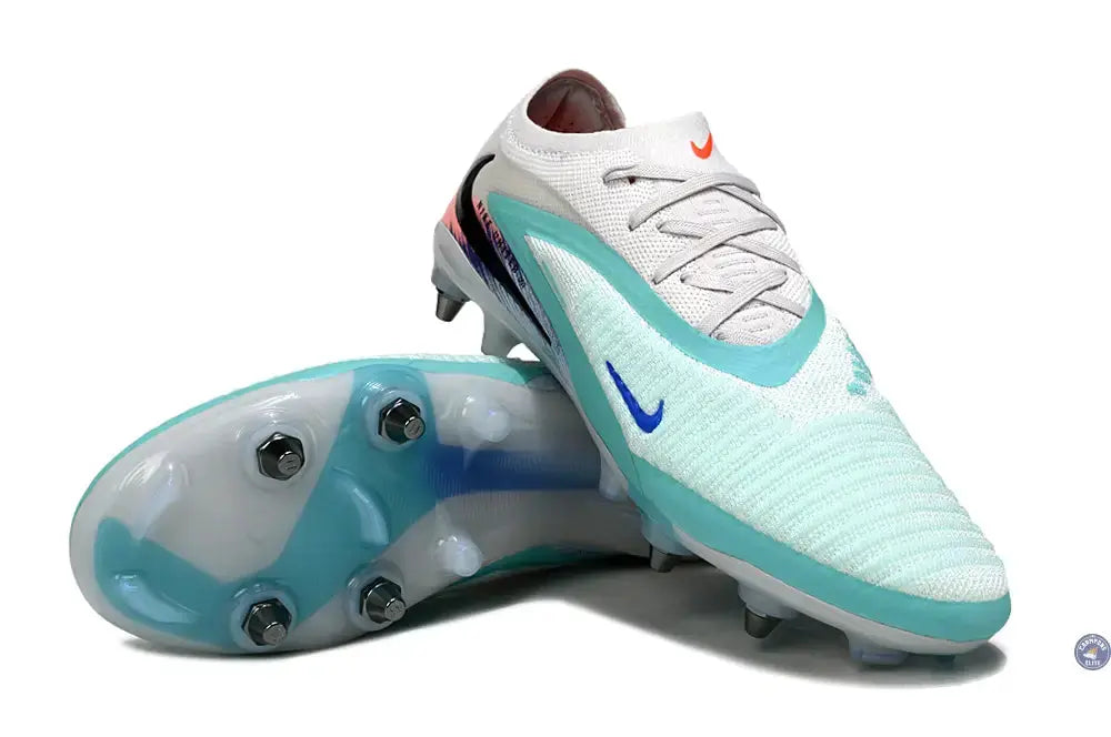 PHANTOM 6 ELITE SG LOW CUT UNITED PACK 002 SG -BLANC/TURQUOISE/VIOLET