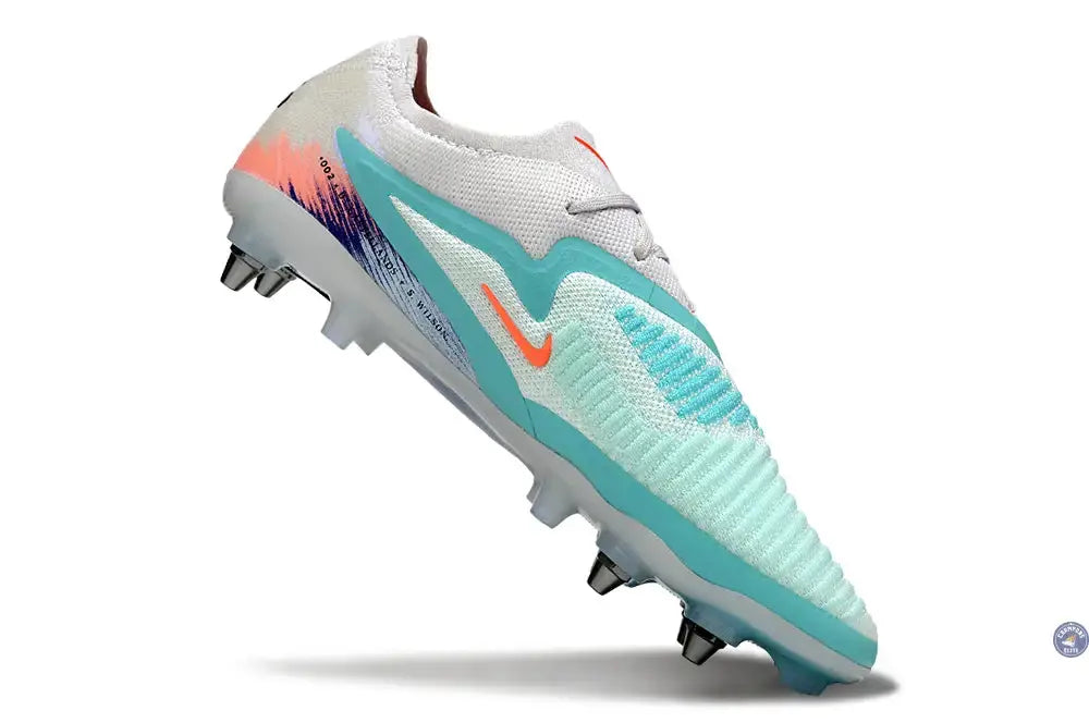 Image of PHANTOM 6 ELITE SG LOW CUT UNITED PACK 002 SG -BLANC/TURQUOISE/VIOLET