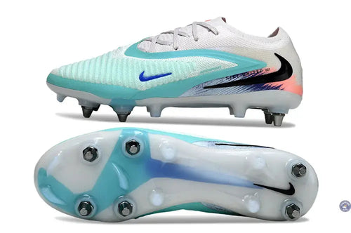 PHANTOM 6 ELITE SG LOW CUT UNITED PACK 002 SG -BLANC/TURQUOISE/VIOLET