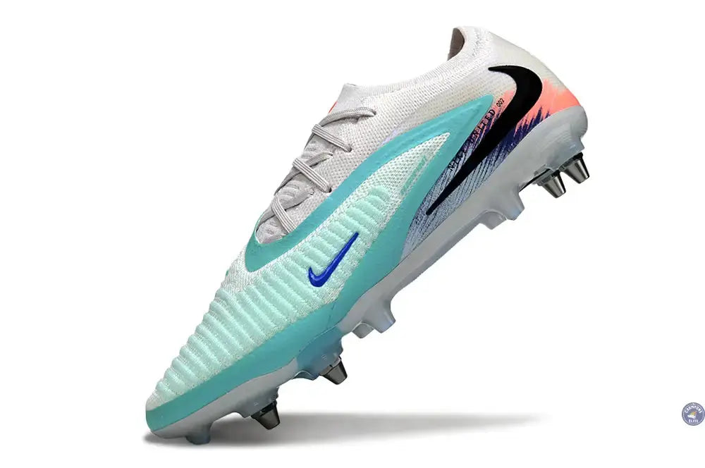 Image of PHANTOM 6 ELITE SG LOW CUT UNITED PACK 002 SG -BLANC/TURQUOISE/VIOLET