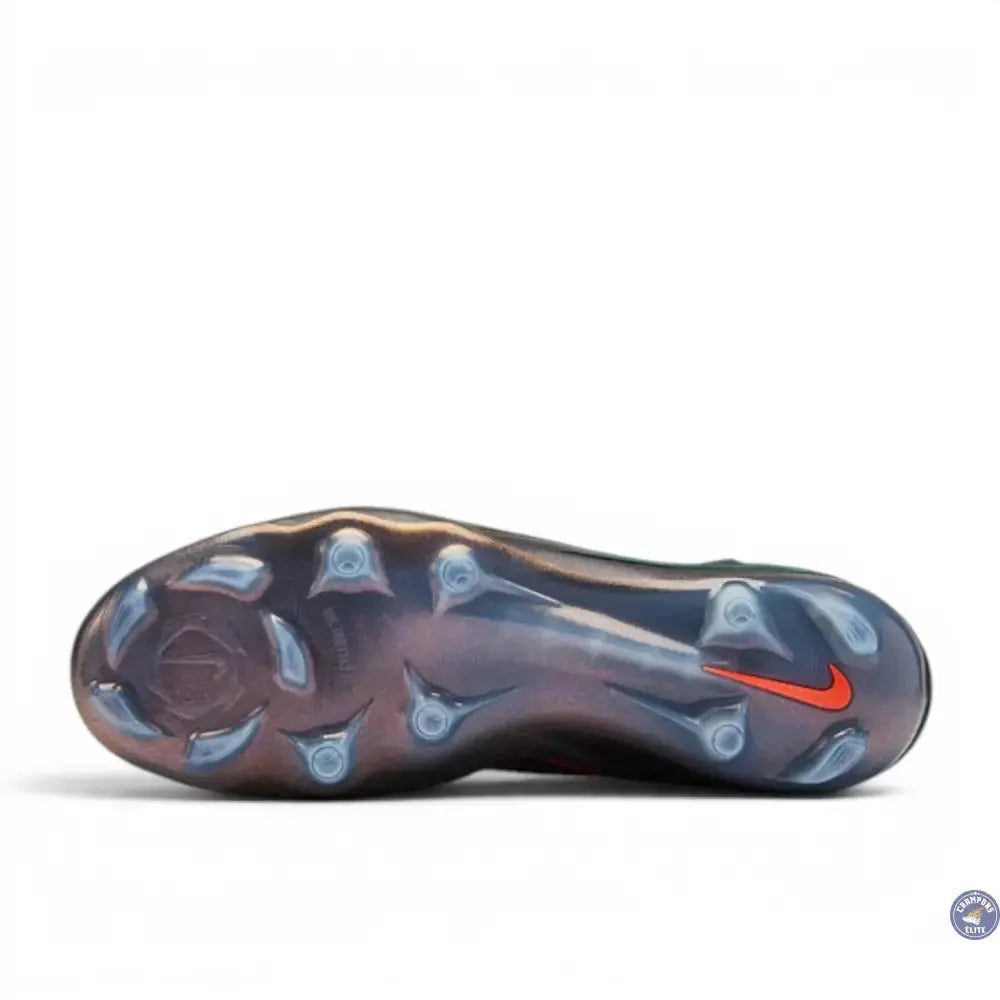 Image of Nike Phantom 6 High Elite FG Heat-Up - Cendre Moy/Or Ambré/Noir