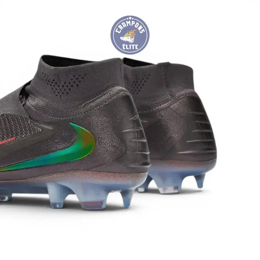 Nike Phantom 6 High Elite FG Heat-Up - Cendre Moy/Or Ambré/Noir