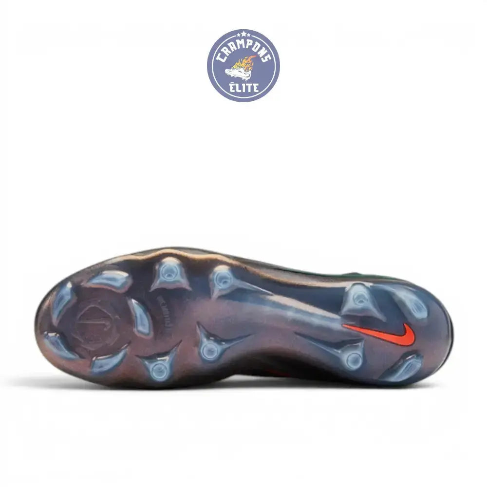 Image of Nike Phantom 6 High Elite FG Heat-Up - Cendre Moy/Or Ambré/Noir