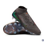 Nike Phantom 6 High Elite FG Heat-Up - Cendre Moy/Or Ambré/Noir