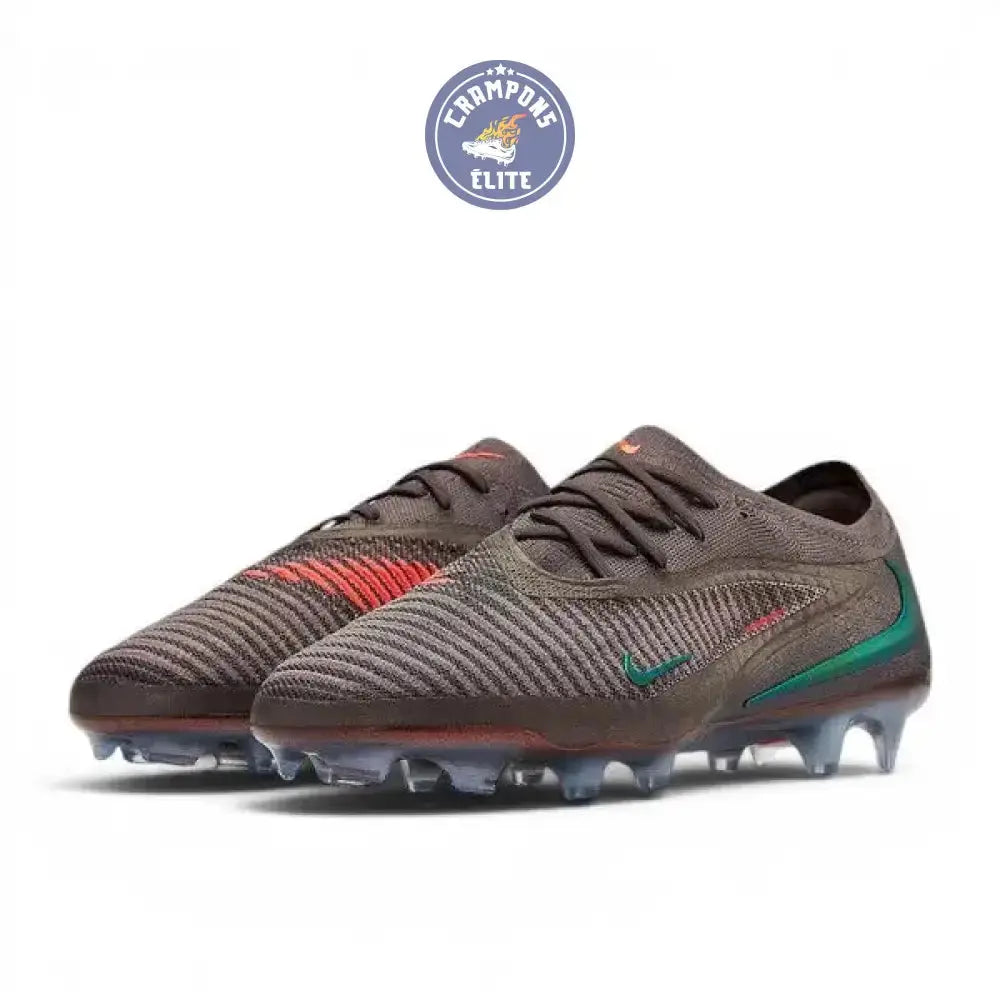 Nike Phantom 6 Low Elite FG Heat-Up Cendre Moy/Or Ambré/Noir