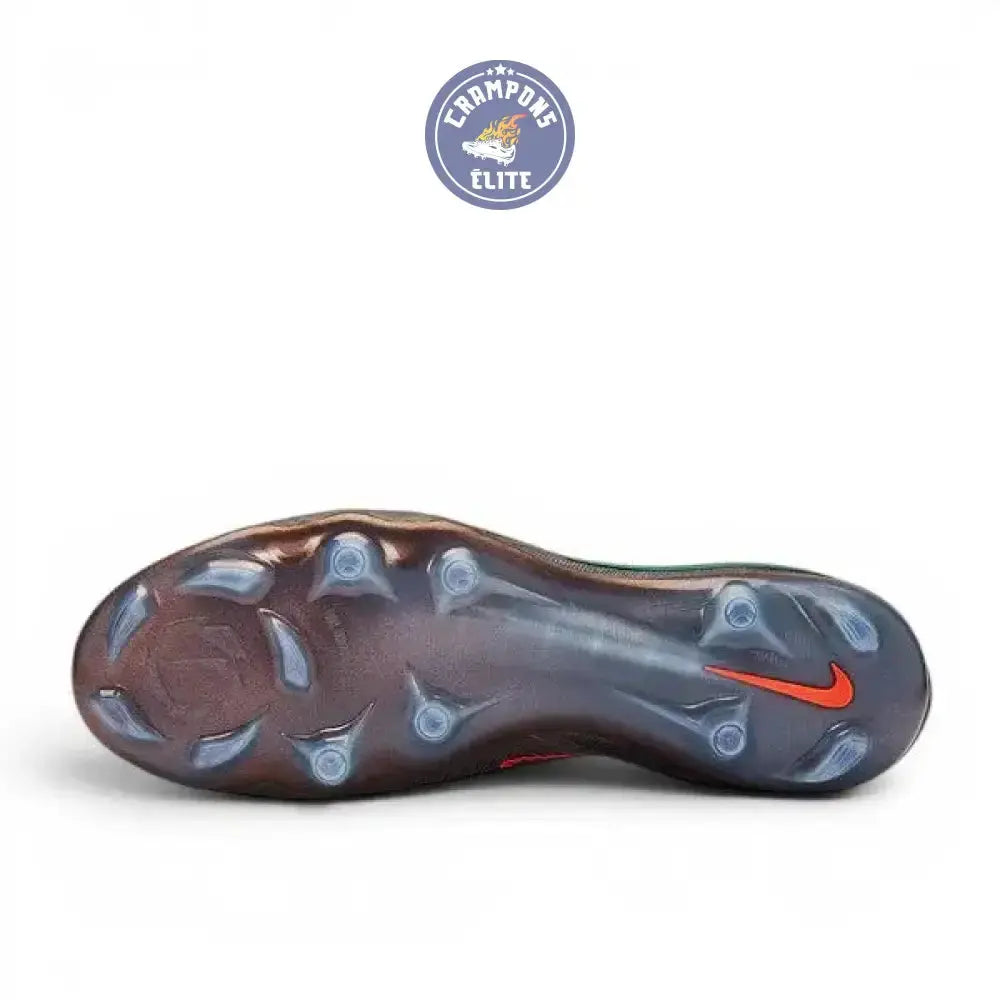 Image of Nike Phantom 6 Low Elite FG Heat-Up Cendre Moy/Or Ambré/Noir