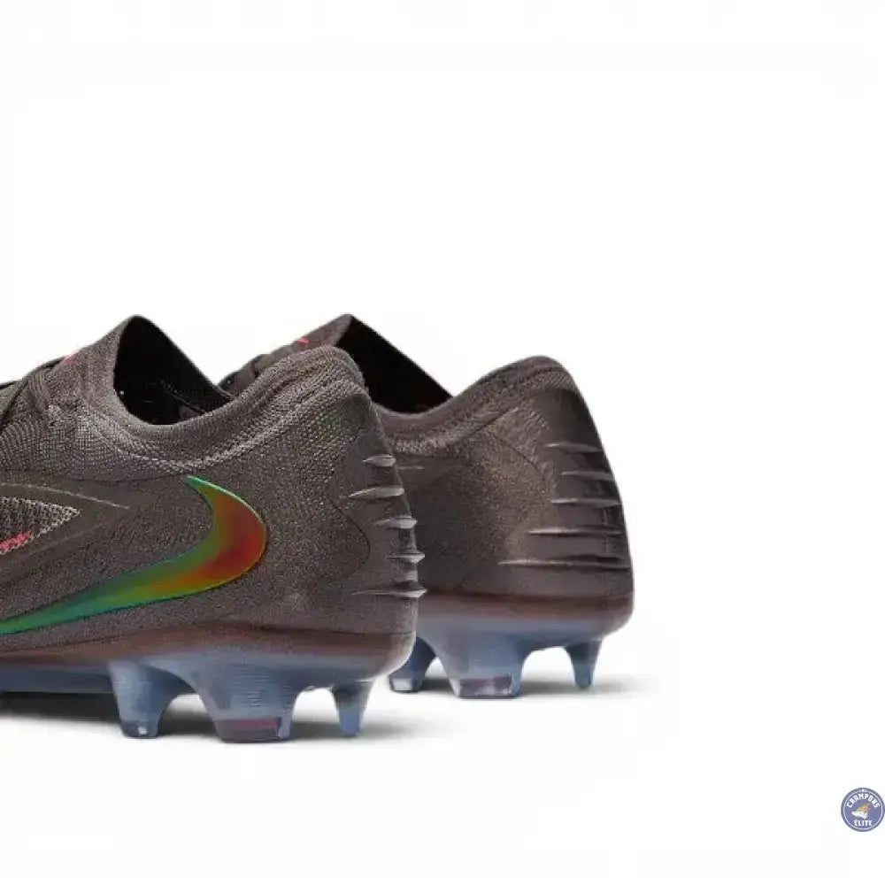 Image of Nike Phantom 6 Low Elite FG Heat-Up Cendre Moy/Or Ambré/Noir