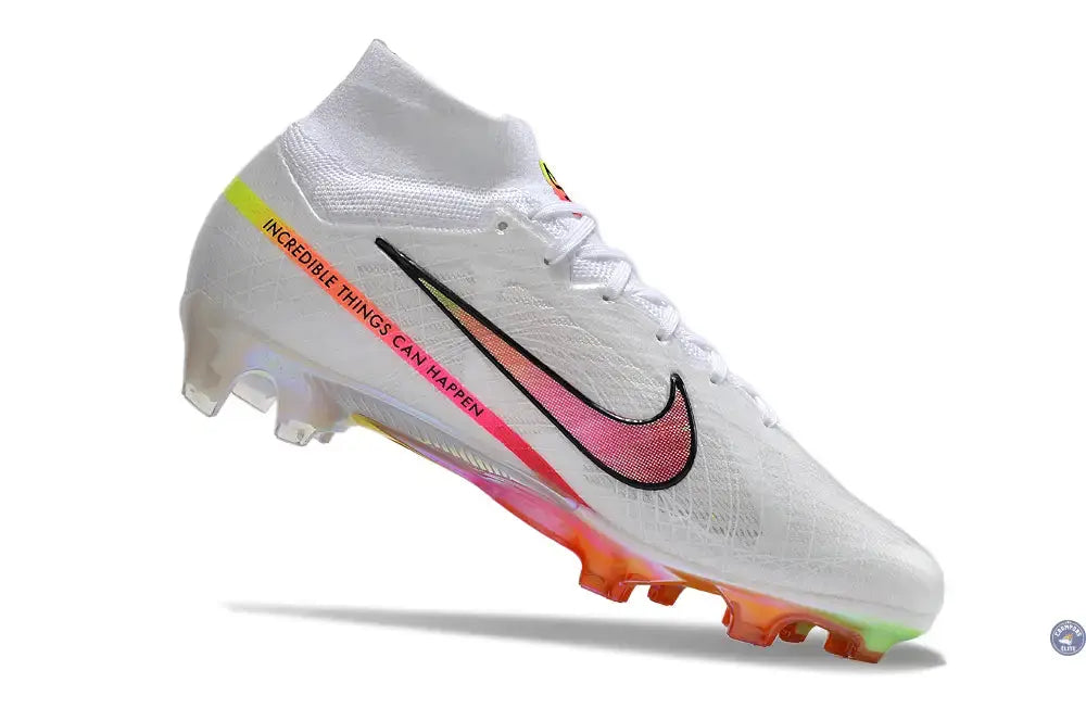 Image of Superfly 9 Elite FG x Marcus Rashford Blanc/Rose
