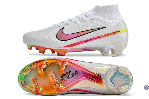 Superfly 9 Elite FG x Marcus Rashford Blanc/Rose