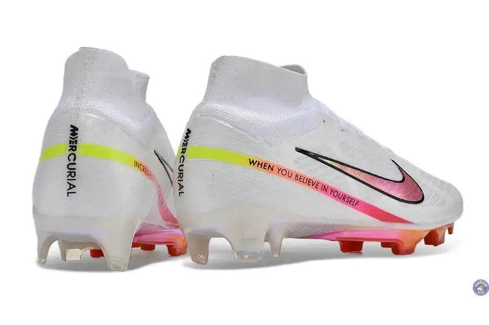 Superfly 9 Elite FG x Marcus Rashford Blanc/Rose
