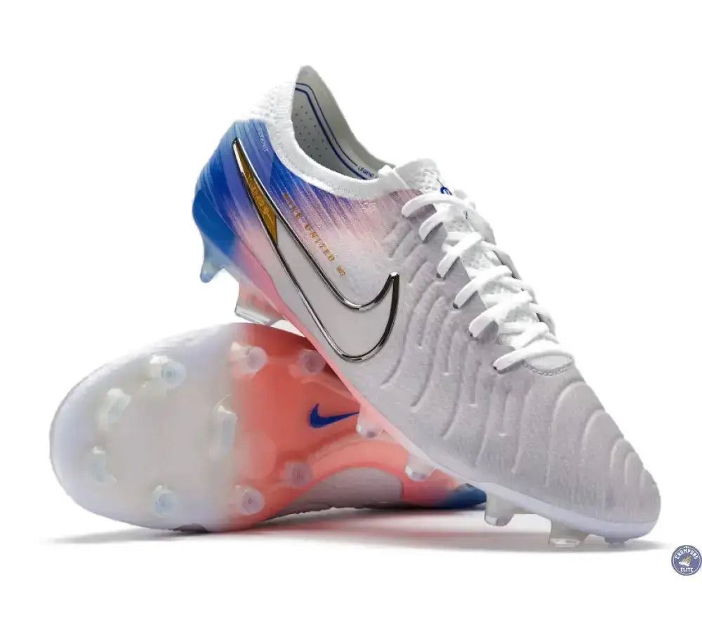 Nike Tiempo Legend 10 Elite FG United - Gris/Bleu