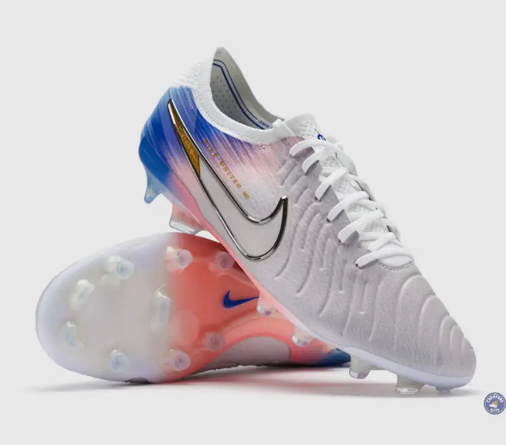Image of TIEMPO LEGEND 10 ELITE FG UNITED - GRIS/BLEU