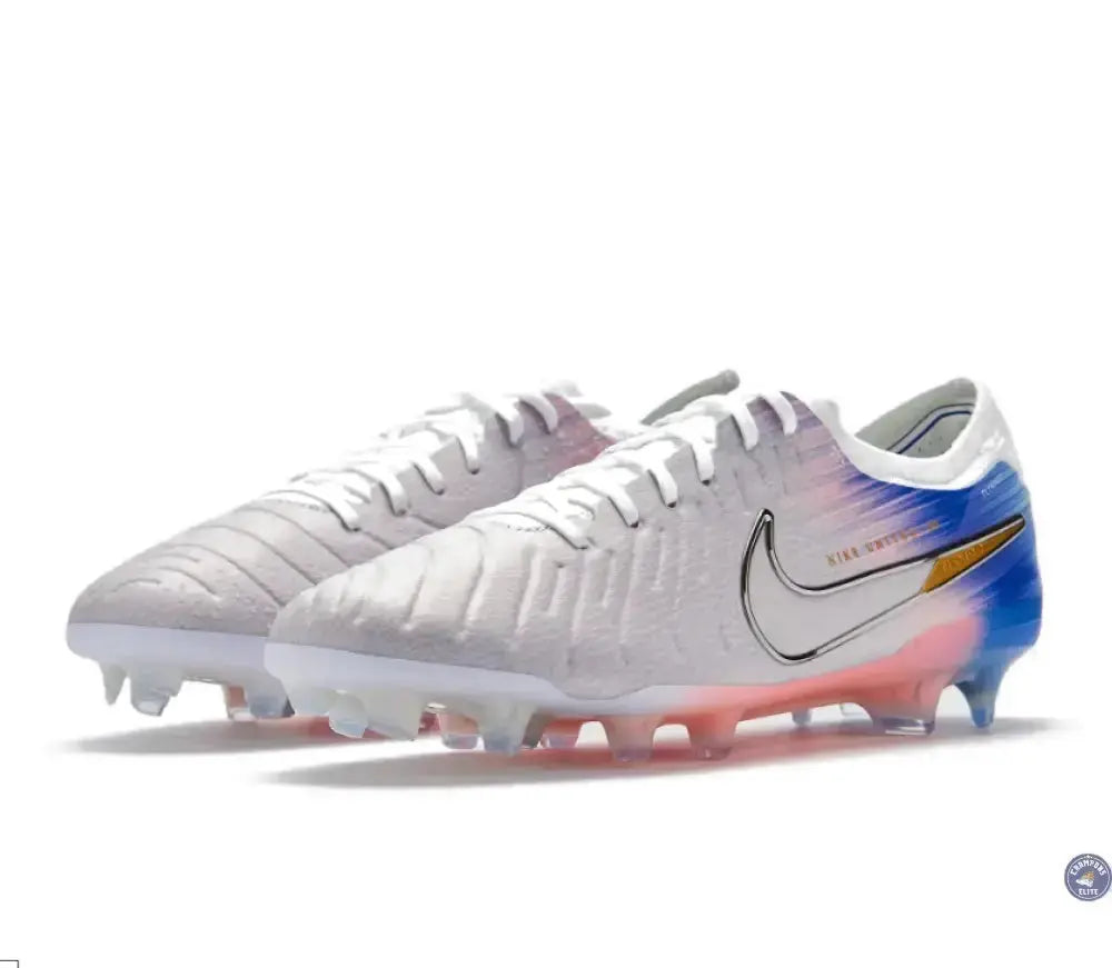Nike Tiempo Legend 10 Elite FG United - Gris/Bleu