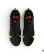 Nike Vapor 16 x Vinicius Junior - Noir/Orange/Vert - Crampons