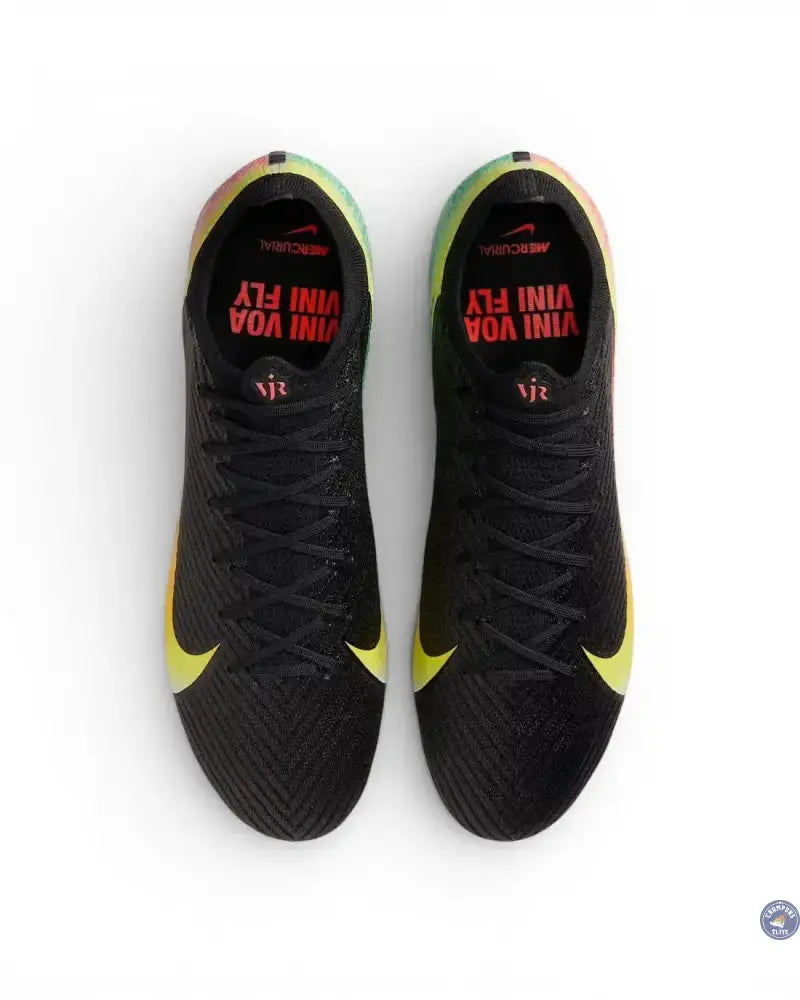 Nike Vapor 16 x Vinicius Junior - Noir/Orange/Vert - Crampons