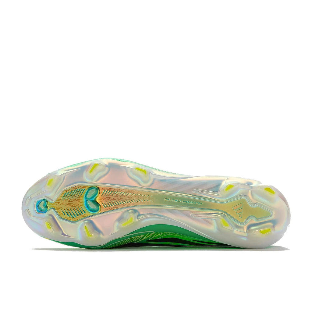 Adidas F50 Hyperfast Elite Laceless FG - Vert Menthe/Noir/Jaune