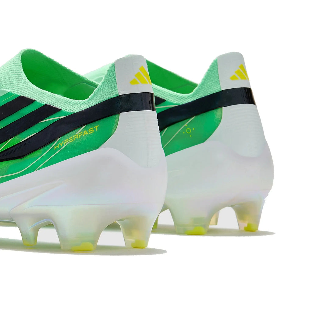Adidas F50 Hyperfast Elite Laceless FG - Vert Menthe/Noir/Jaune