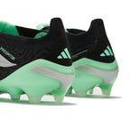 Adidas Predator 26 Elite Fold-over Tongue FG - Noir/Argenté/Vert Menthe