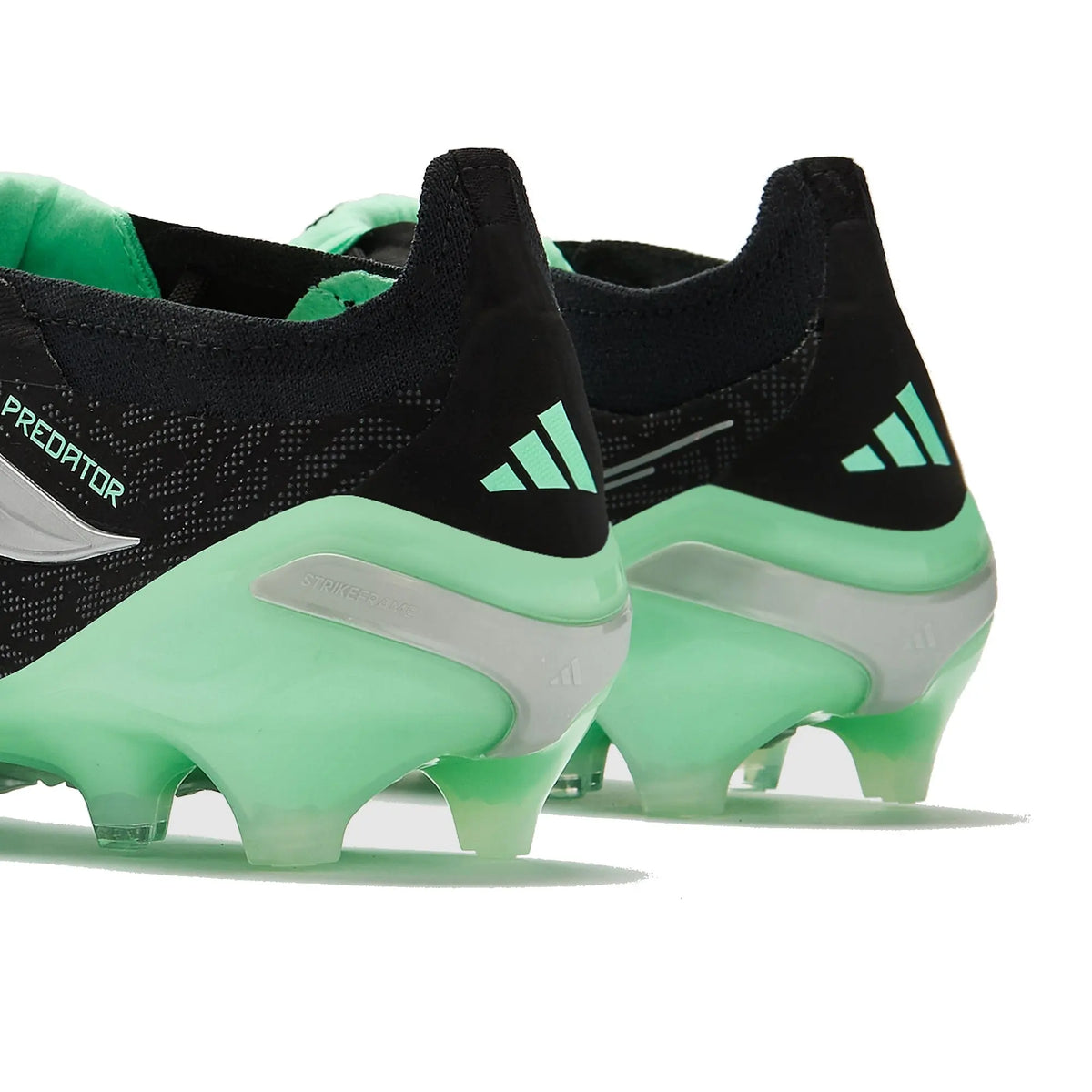 Adidas Predator 26 Elite Fold-over Tongue FG - Noir/Argenté/Vert Menthe
