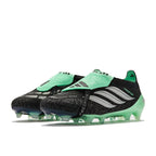 Adidas Predator 26 Elite Fold-over Tongue FG - Noir/Argenté/Vert Menthe