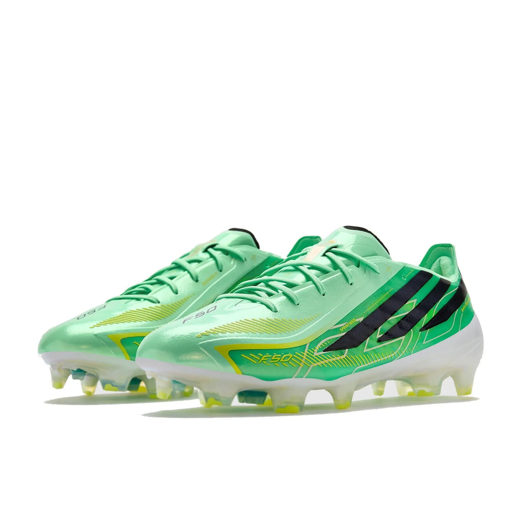 Adidas F50 Hyperfast Elite FG - Vert Menthe/Noir/Jaune