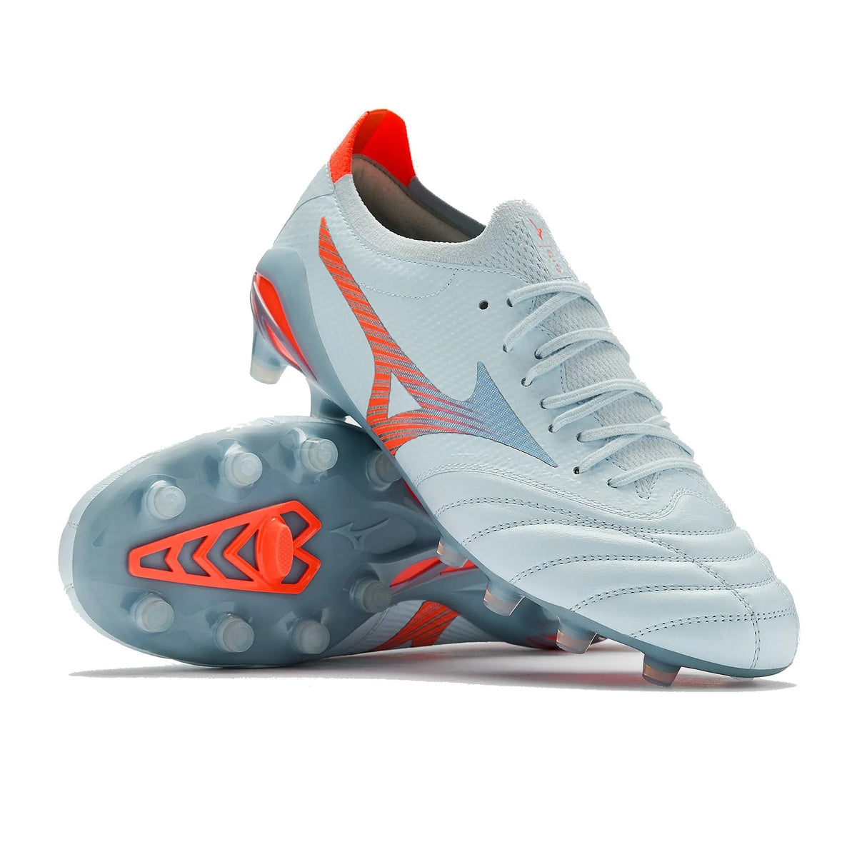 Mizuno Morelia Neo 5 Beta Elite FG - Bleu/Bleu Ciel/Orange