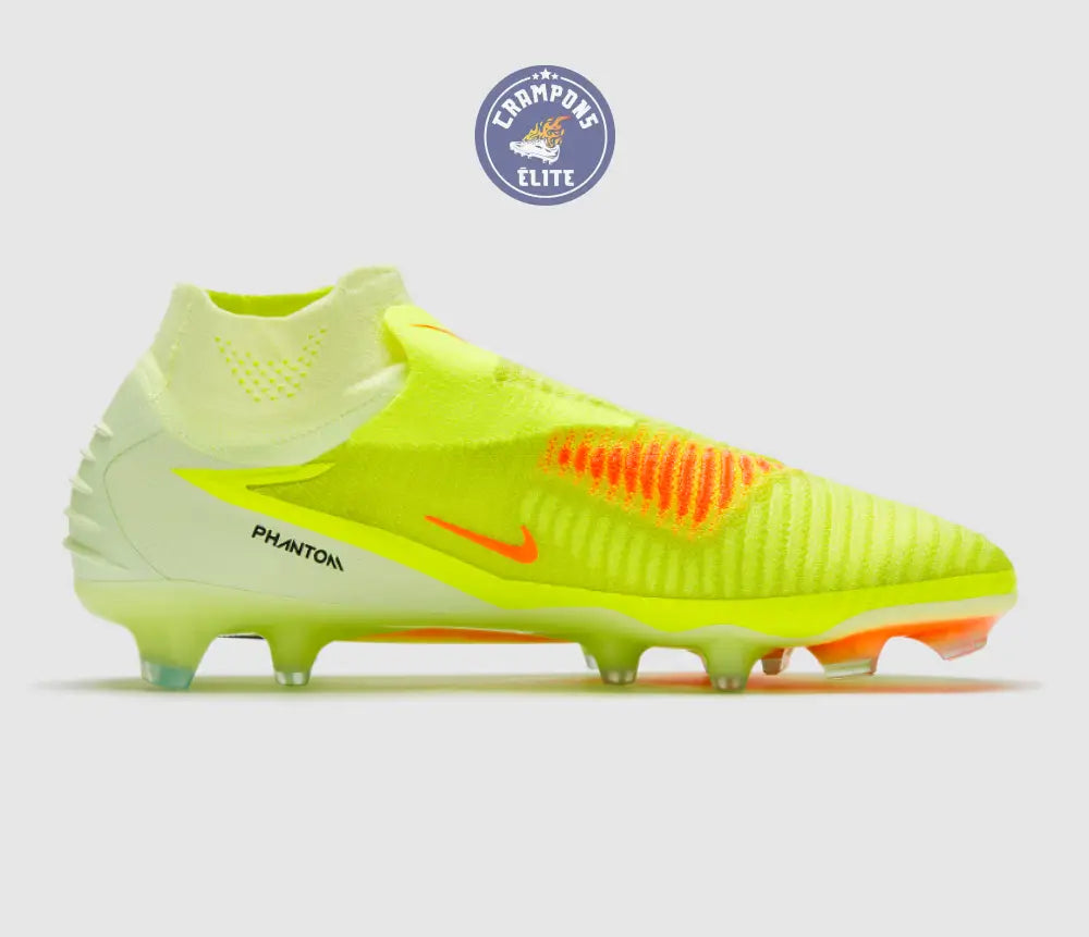 Image of PHANTOM 6 ELITE HIGH CUT FG MAX VOLTAGE - JAUNE/LIMELIGHT/BLACK/HYPER CRIMSON