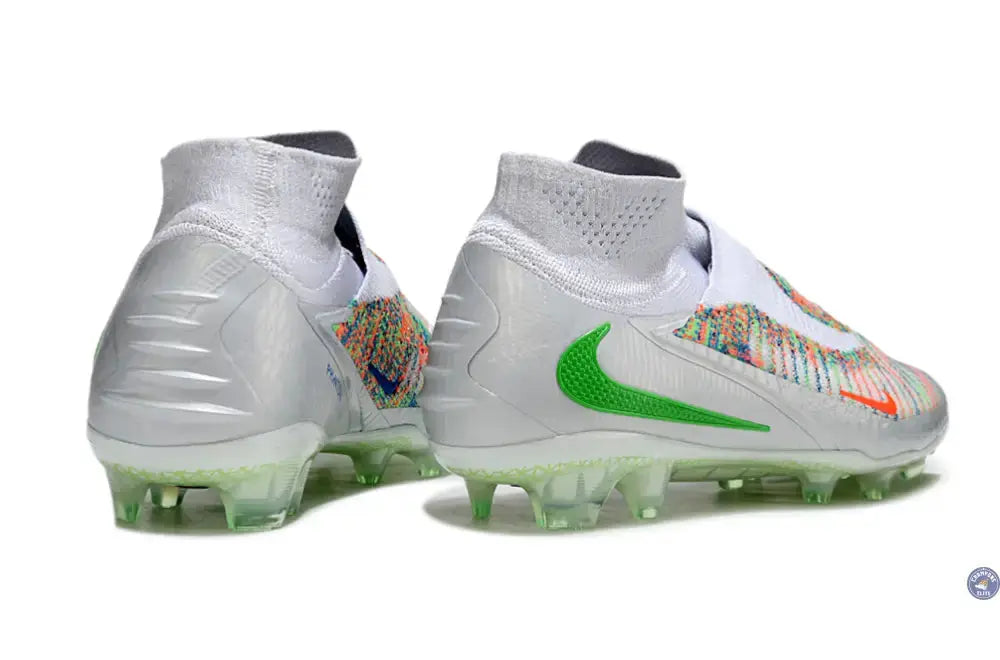 Image of PHANTOM 6 ELITE HIGH CUT FG x EA SPORTS - Gris/Vert/Multicouleur
