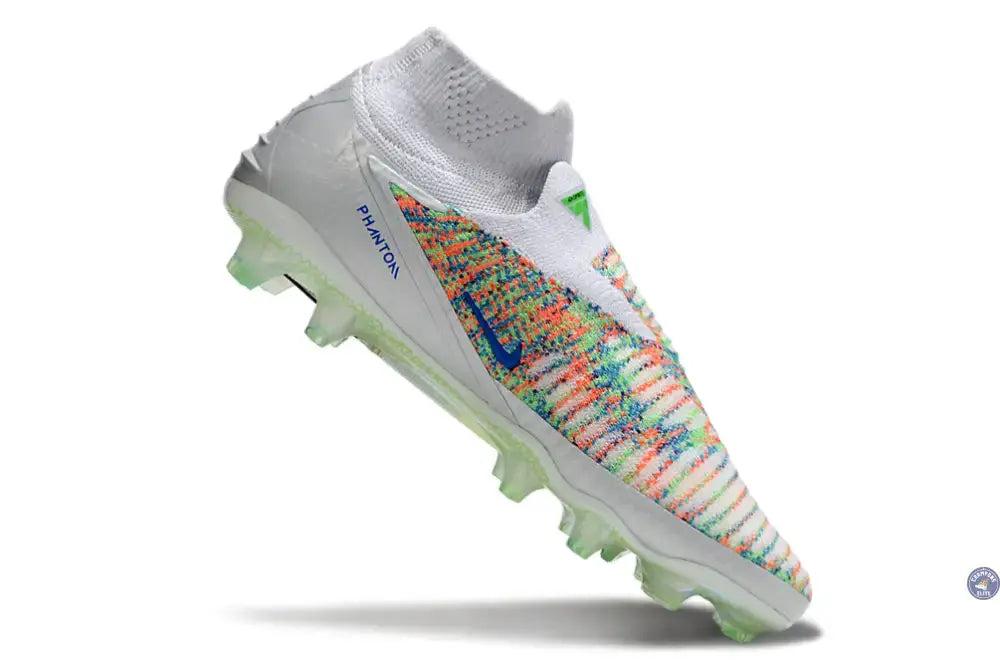 Image of PHANTOM 6 ELITE HIGH CUT FG x EA SPORTS - Gris/Vert/Multicouleur