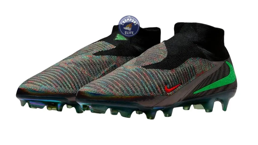 Image of PHANTOM 6 ELITE HIGH CUT FG x EA SPORTS - Noir/Vert/Multicouleur