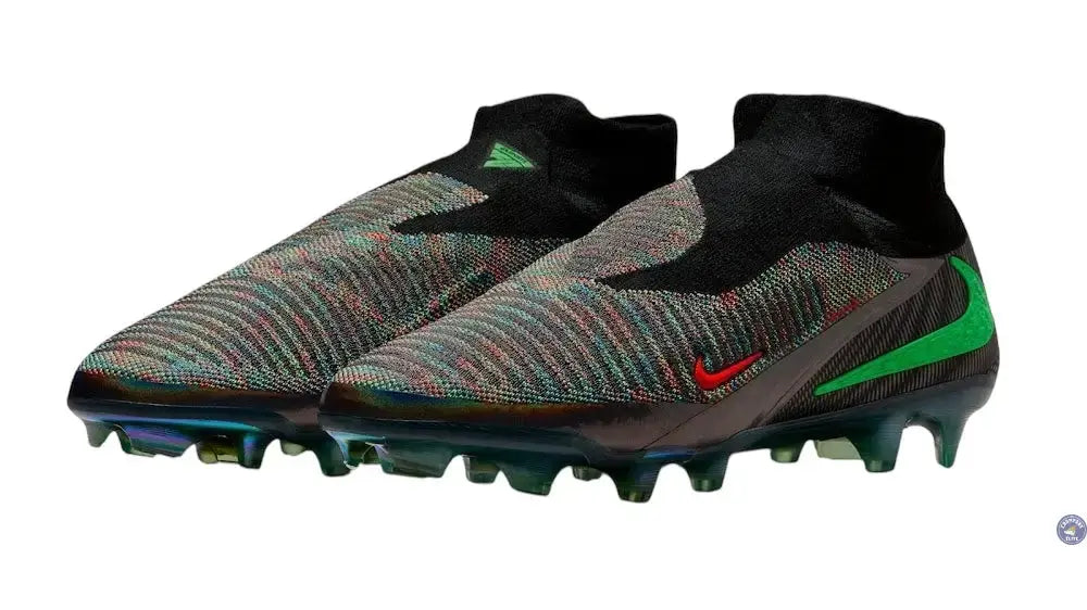 Image of PHANTOM 6 ELITE HIGH CUT FG x EA SPORTS - Noir/Vert/Multicouleur