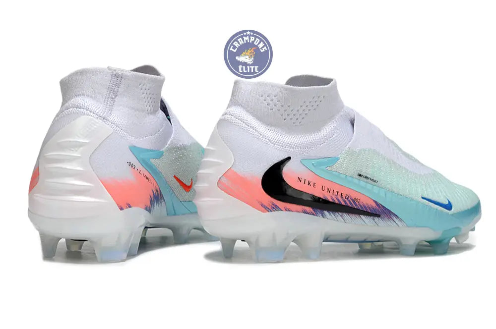 Image of PHANTOM 6 ELITE HIGH CUT UNITED PACK 002 -BLANC/TURQUOISE/VIOLET