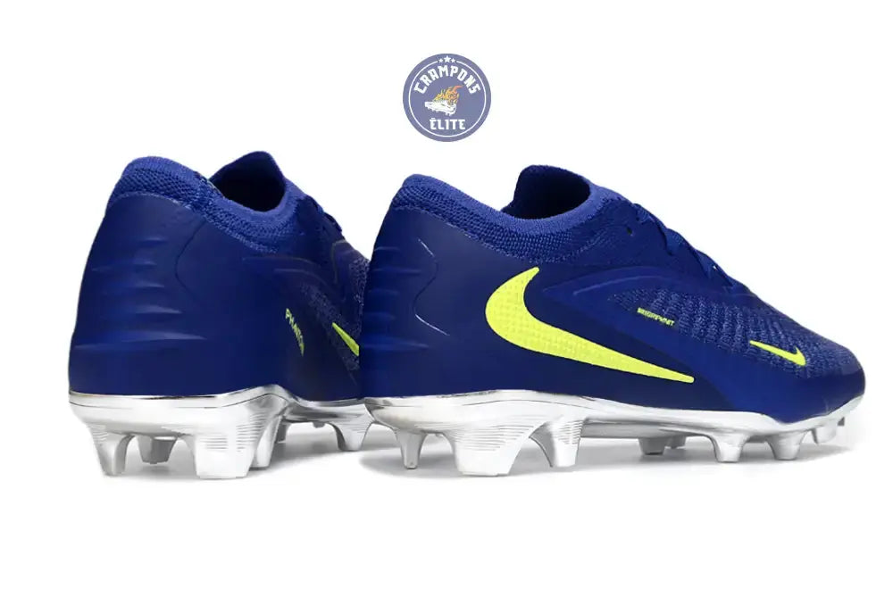 Image of Nike Phantom 6 Elite Low Cut SG - Bleu/Argenté/Jaune Fluo
