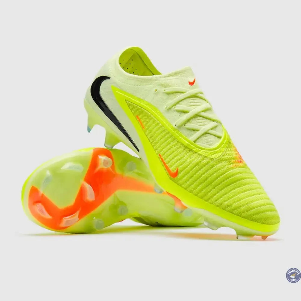 Image of PHANTOM 6 ELITE LOW CUT FG MAX VOLTAGE - JAUNE/LIMELIGHT/BLACK/HYPER CRIMSON