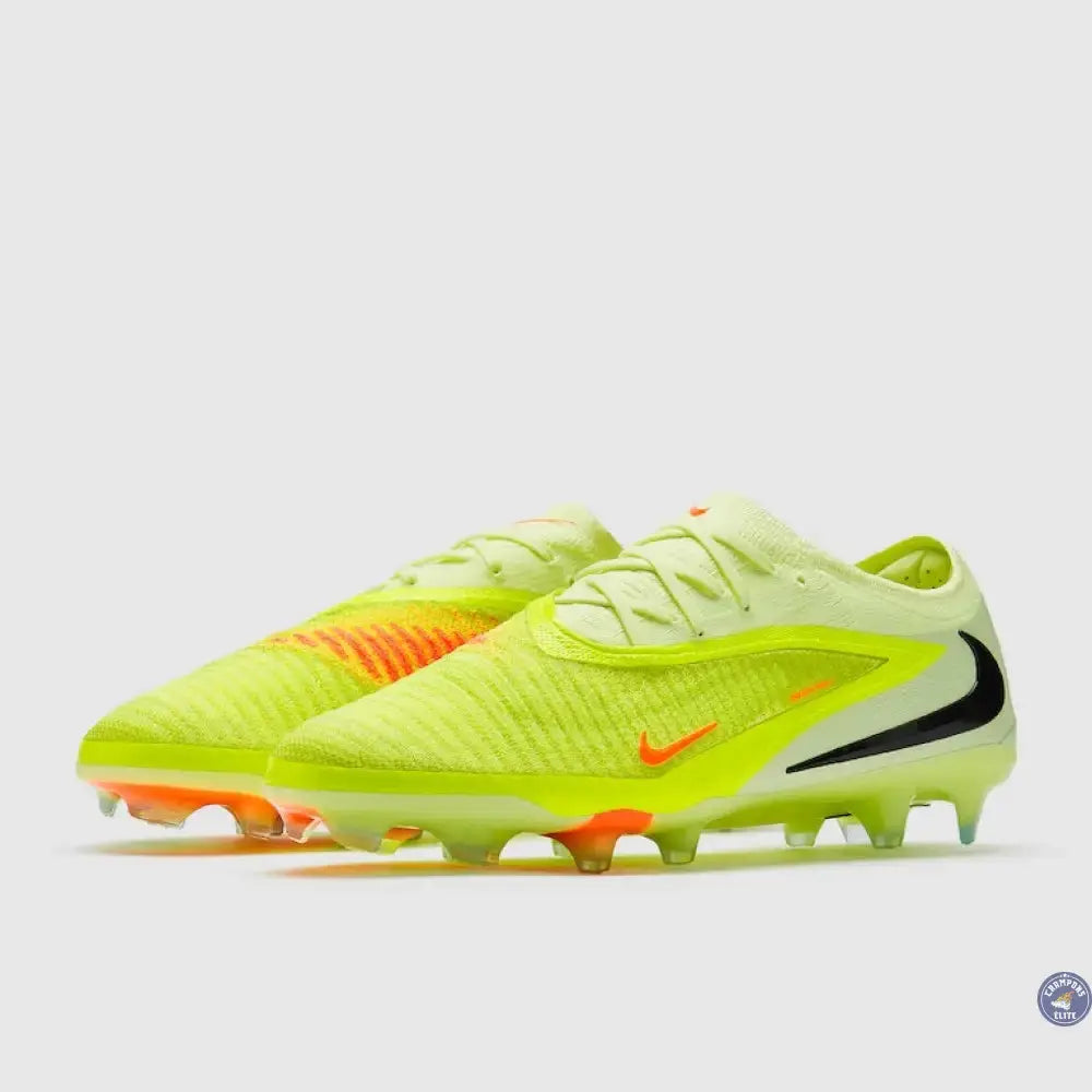 Image of PHANTOM 6 ELITE LOW CUT FG MAX VOLTAGE - JAUNE/LIMELIGHT/BLACK/HYPER CRIMSON
