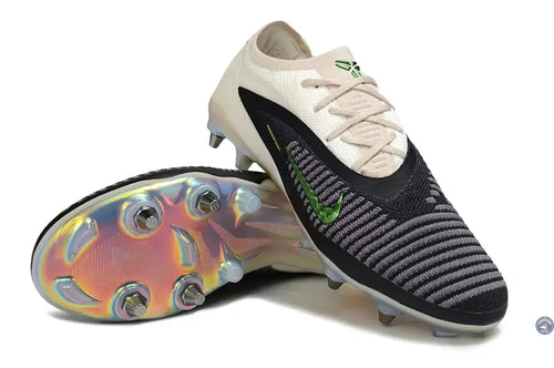 Nike Phantom 6 Elite Low Cut SG Black Mamba - Blanc/Noir/Vert ÉDITION LIMITÉE