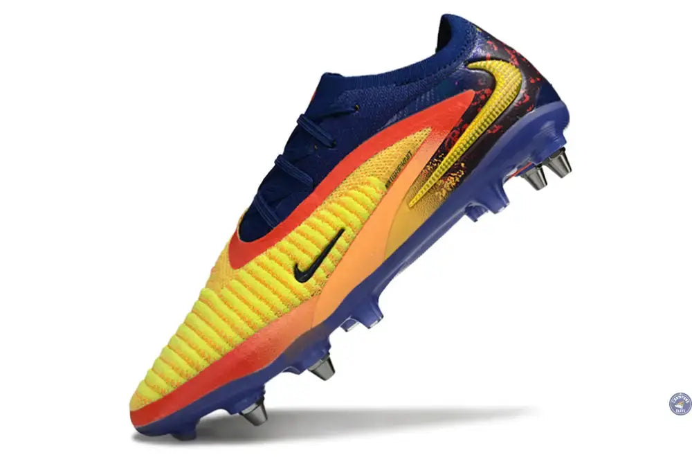 Image of Nike Phantom 6 Elite Low Cut SG Erling Haaland Personal Edition - Orange/Jaune/Bleu