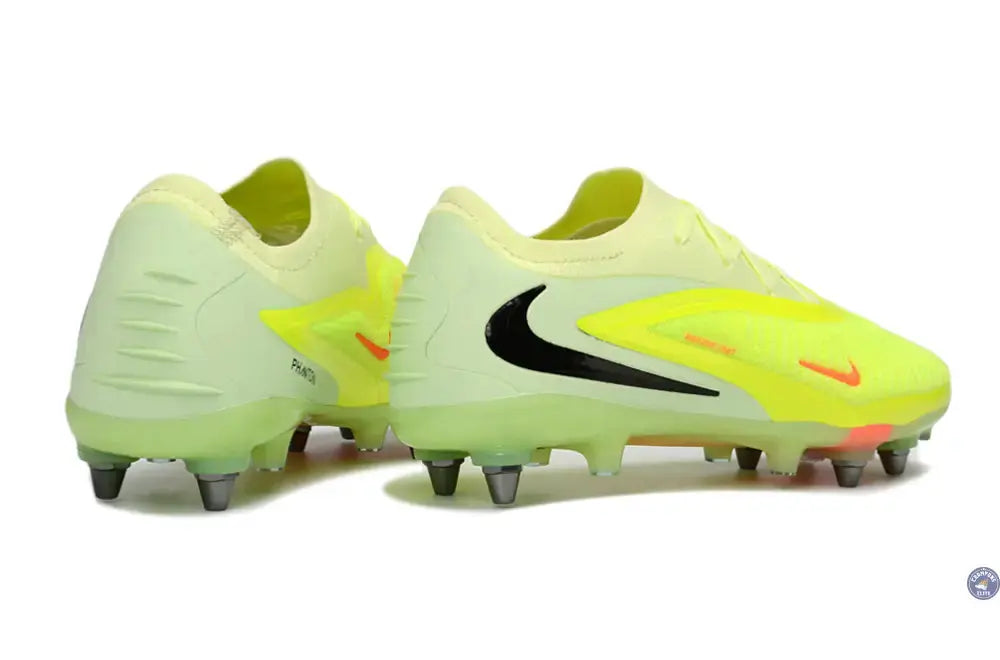 Image of Nike Phantom 6 Elite Low Cut SG Max Voltage - Vert/Noir/Orange