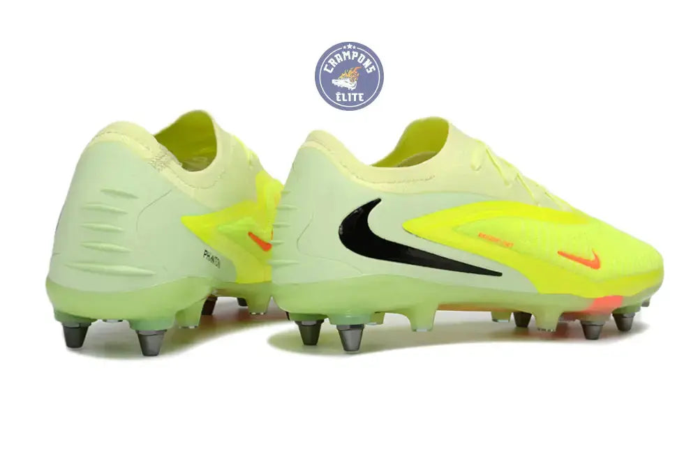 Nike Phantom 6 Elite Low Cut SG Max Voltage - Vert/Noir/Orange
