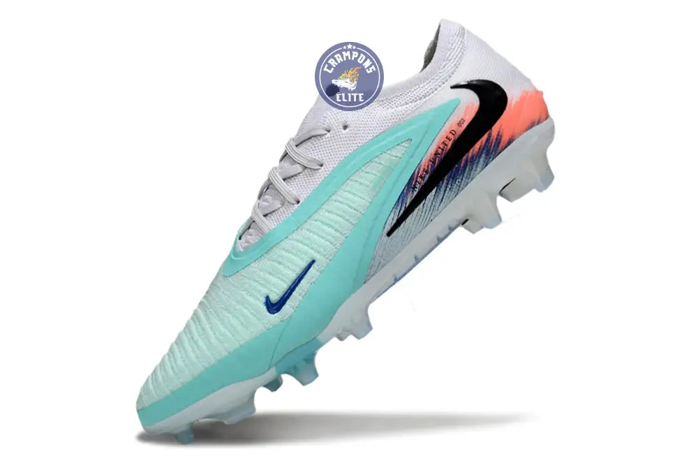 PHANTOM 6 ELITE LOW CUT UNITED PACK 002 -BLANC/TURQUOISE/VIOLET