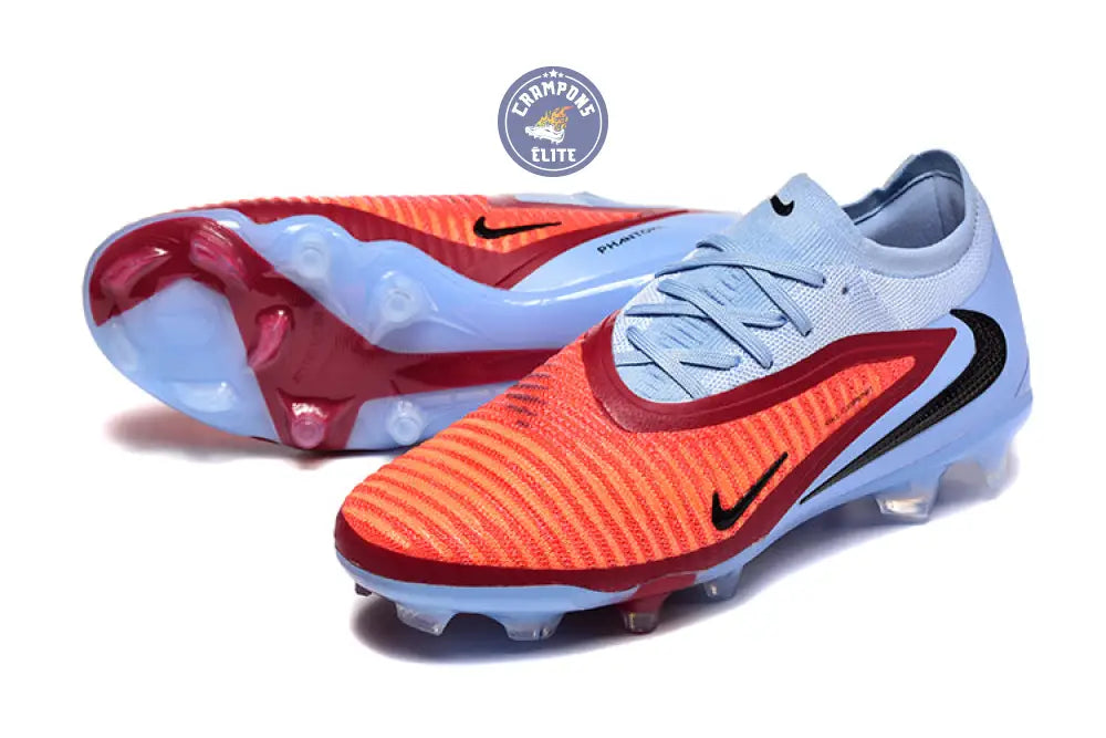 Phantom 6 Low Elite FG - Scary Good Bleu/Rouge