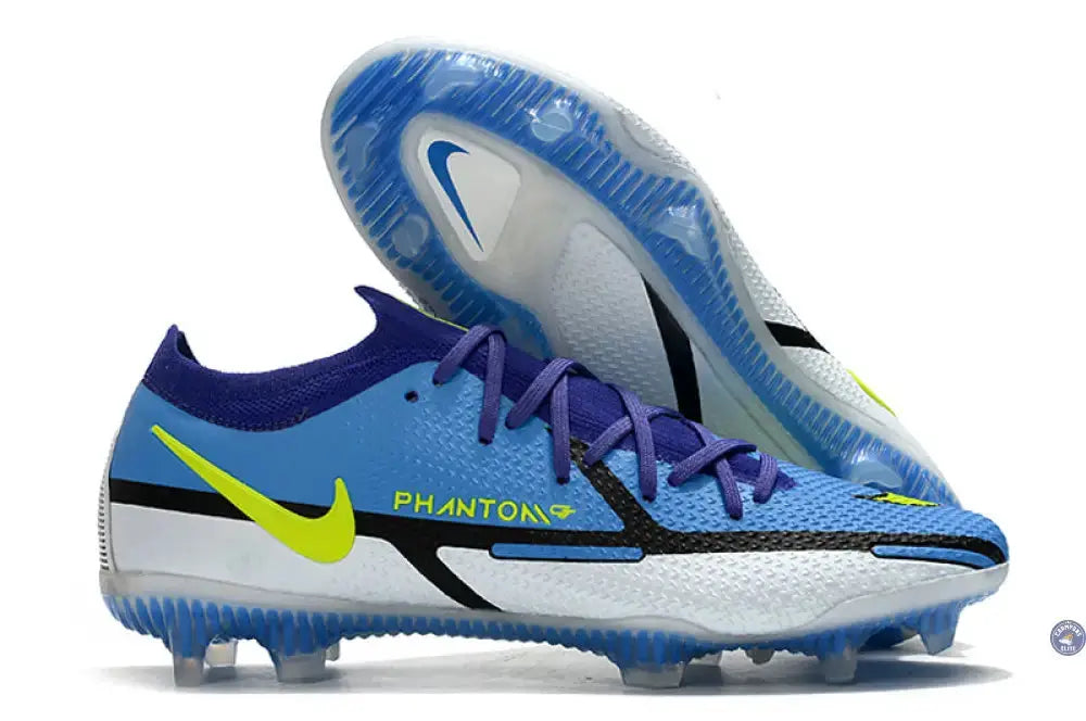 Image of Phantom GT 2 Elite FG Recharge - Bleu/Jaune Fluo/Gris/Bleu