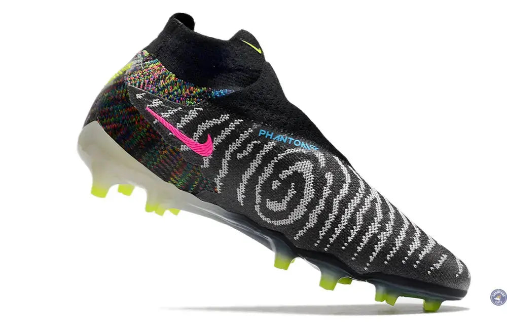 Image of Phantom GX DF Elite Fusion FG - Noir/Jaune Fluo/Blanc/Bleu